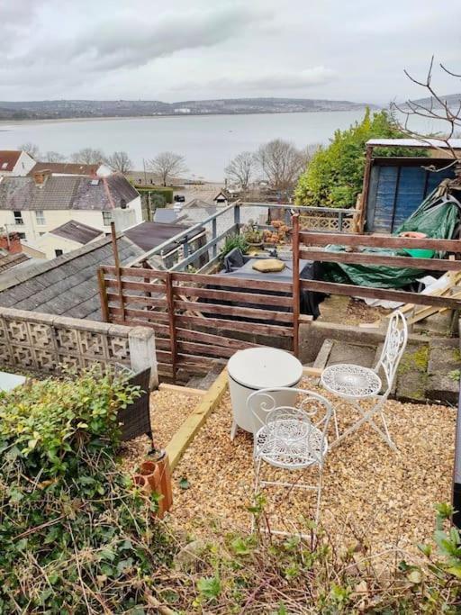 Fishermen'S Cottage With Log Burner, 2 Bathrooms & Sea Views From Garden Terraces The Mumbles Ngoại thất bức ảnh